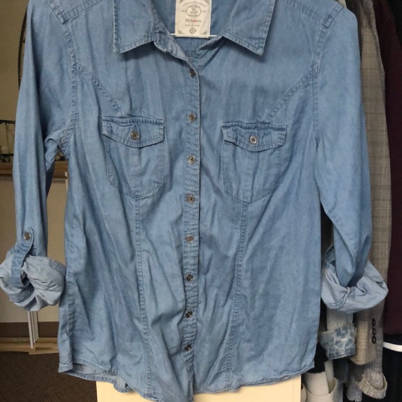 Style & Co Tops - Denim Button Down Style & Co Tops - Denim Button Down